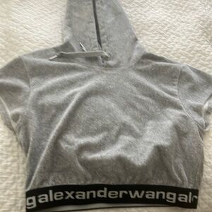 Crop top hoodie